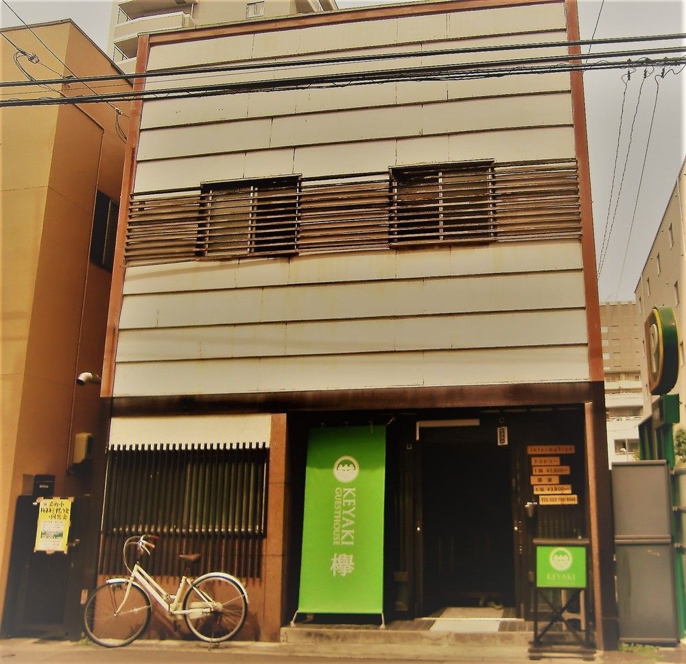 Keyaki Guest House Sendai Exterior foto